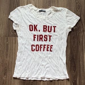 Brandy Melville Coffee Tee